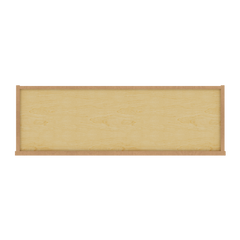 Wine Rack Kitchen Cabinet WR3615 Shaker Toffee LessCare 36 in. width 15 in. height 12 in. depth - Kitchen Cabinets