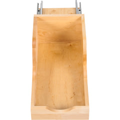 12" Wood High Back Rollout for Vanity Depth