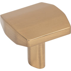 William 1-1/4" Length Square Knob