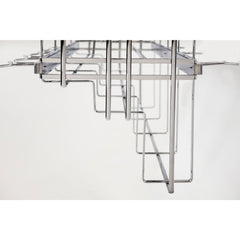 Polished Chrome STORAGE WITH STYLE® Soft-close Hanging Pan Pullout
