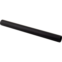 24 Matte Black 1-1/16"x8' Round Steel Closet Rods
