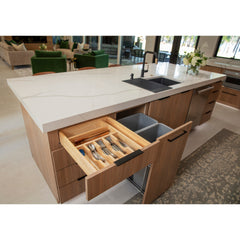 5" "No Wiggle" Soft-close Tray Divider Pullout