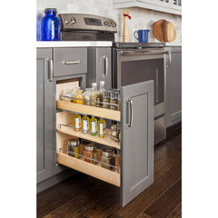 8" "No Wiggle" Soft-Close Under Drawer Base Pullout