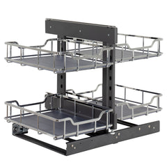 18" Polished Chrome STORAGE WITH STYLE® Blind Corner Organizer