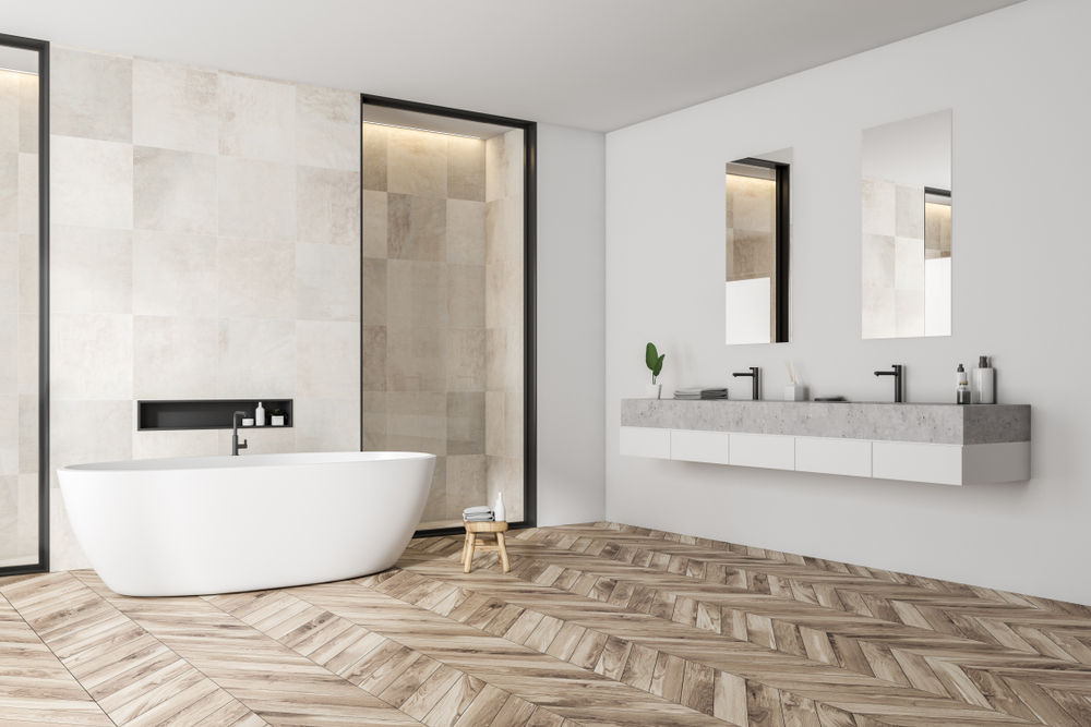 40 Chic Bathroom Tile Ideas, Bathroom Wall and Floor Tile Designs